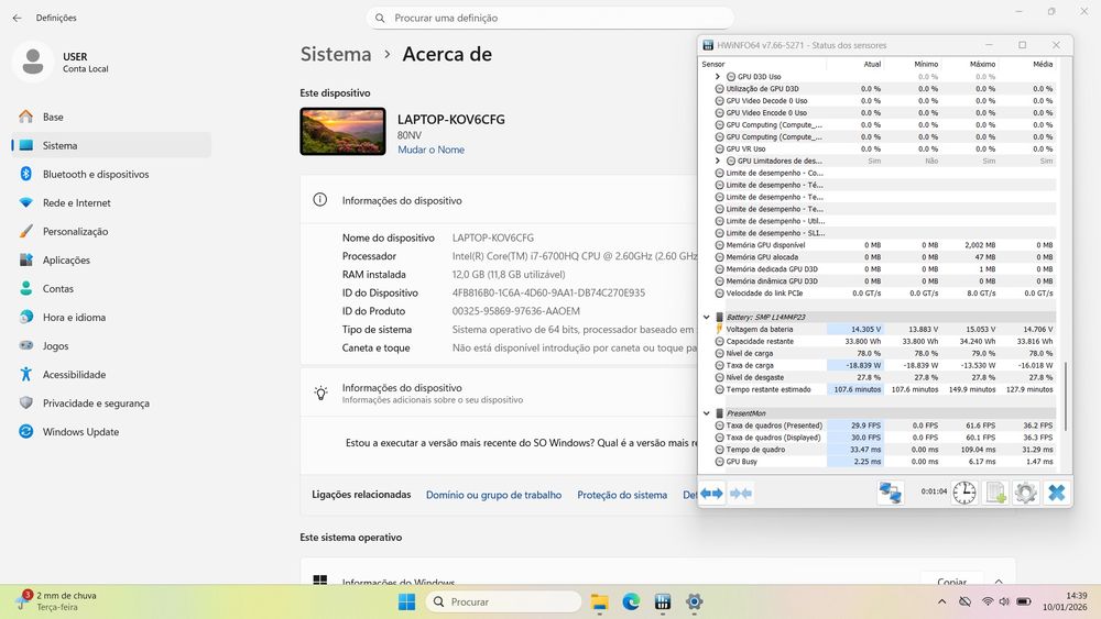 Portátil Gaming Lenovo Y700 - i7, 12GB DDR4, GTX 960M