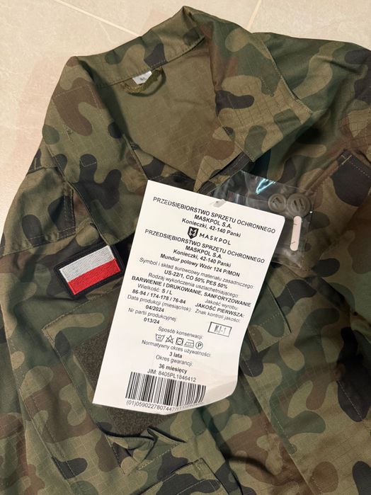Mundur polowy 124p / MON r.S/L