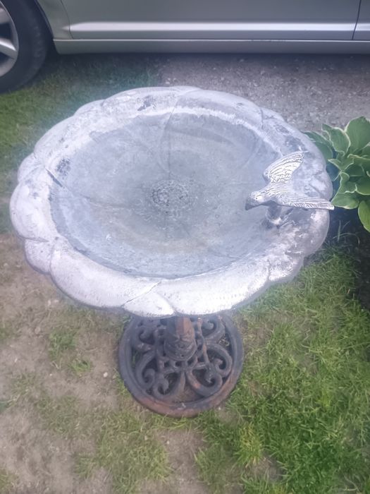 Stare poidełko misa cynowa