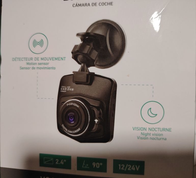 Camera video a bateria filma e grava, Nova na caixa (Veja a descrição)