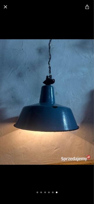 Lampa wisząca OBs-2  niebieska