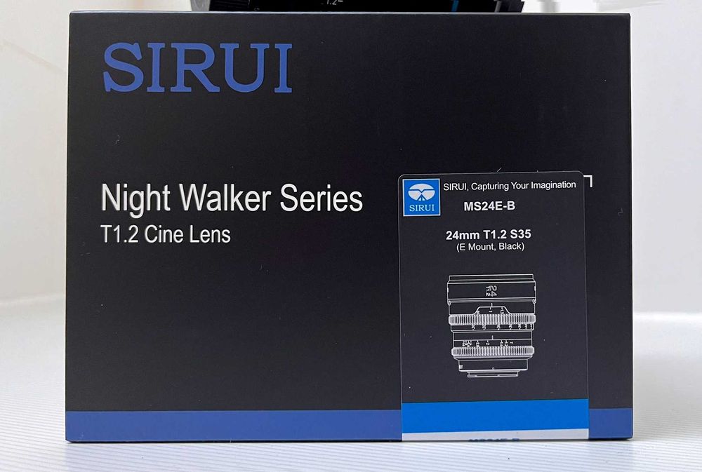 Obiektyw Sirui Nightwalker 24mm T1.2  Cine Lens  E-Mount /gwarancja