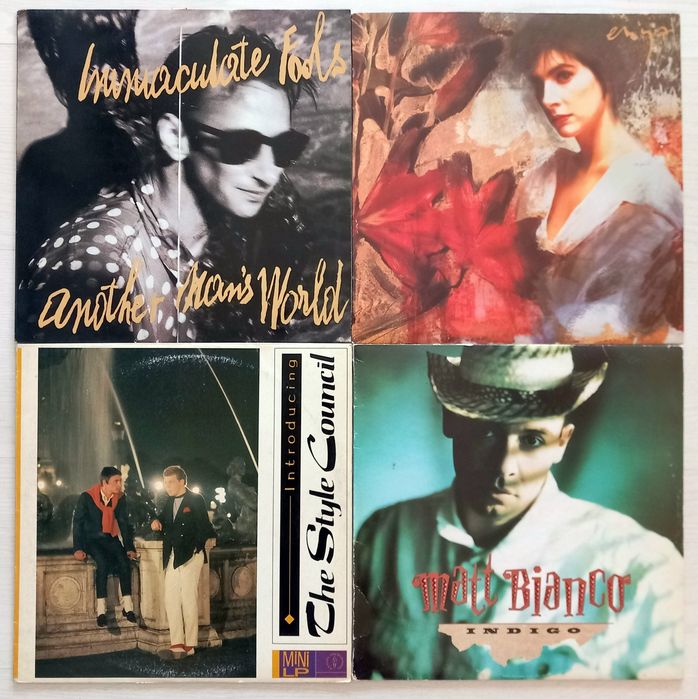 LPs Vaya Con Dios Bonnie Tyler Stevie Wonder  Enya  Wham  Matt Bianco