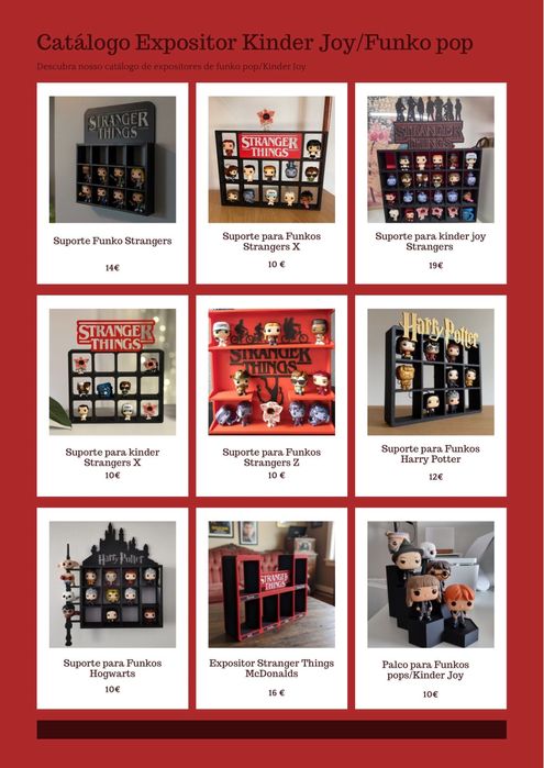 Expositor para Colecionavéis