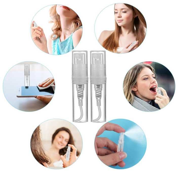 Atomizery do perfum 2 ml Luabue 100 szt. wielokrotne