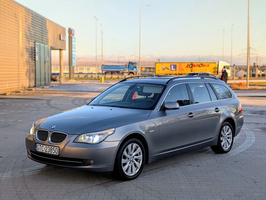 BMW Seria 5 E61 LIFT 530d x-Drive 235KM Automat Skóry Navi Bardzo zadbana