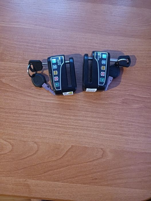 Blokada na tarcze hamulcową z alarmem 110 dB