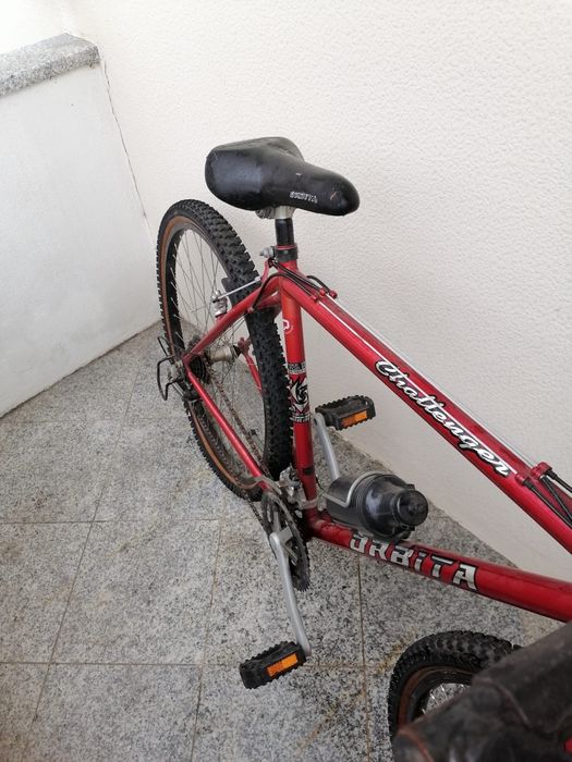 Bicicleta orbita challenger vermelha