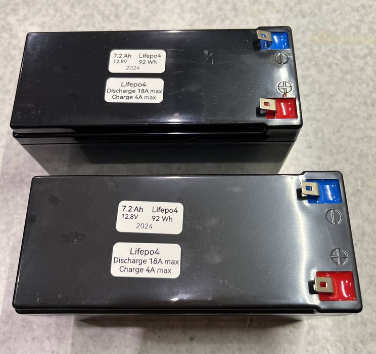 Аккумуляторная батарея LiFePO4 12 В 7Аг 7.2Аг 6 Аг для ДБЖ UPS роутера