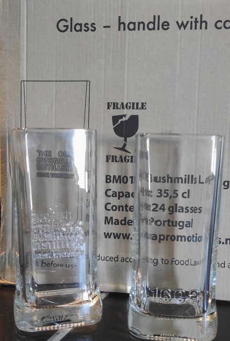 Коллекционные бокалы, хайболы  Bushmills, Finlandia