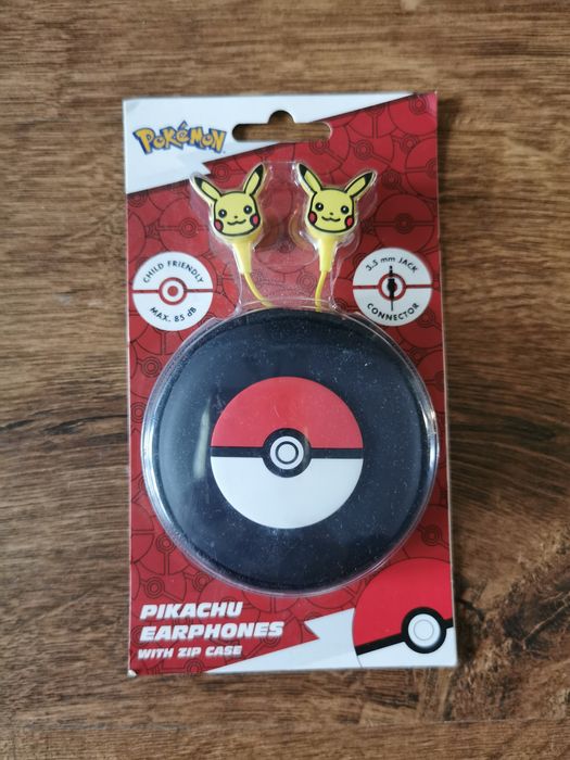 Nowe słuchawki pokemon dla dzieci