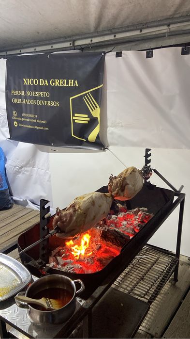 Pernil no Espeto