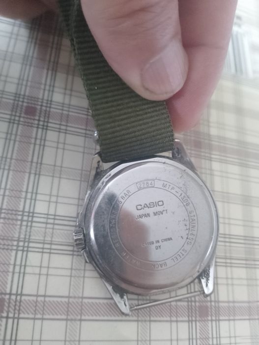 Męski zegarek Casio MTP1308