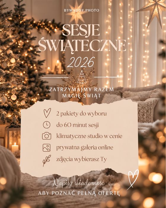 Sesje świateczne - Kraków