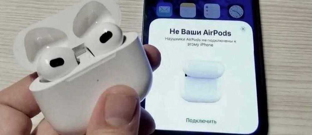 РОЗПРОДАЖ! Безпровідні навушники АірПодс 3 + чохол на кейс!