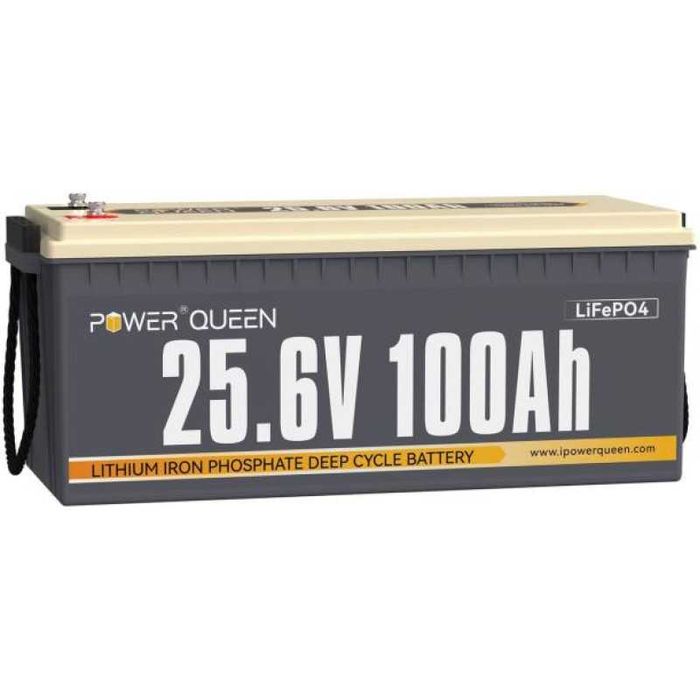 Акумулятор LifePo4 25,6V 100А·год  BMS PowerQueen (Німеччина)