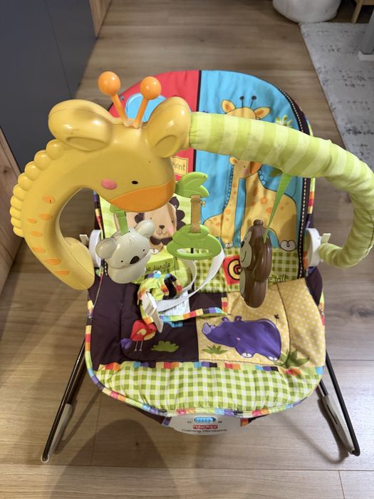 Шезлонг дитячий Fisher  Price в хорошому стані