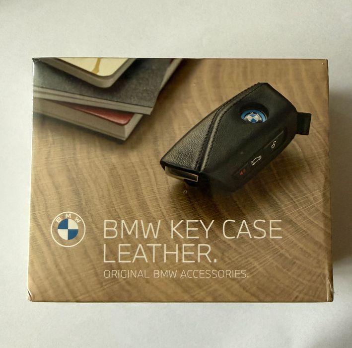 Oryginalne etui na kluczyk BMW 3. generacji, czarne