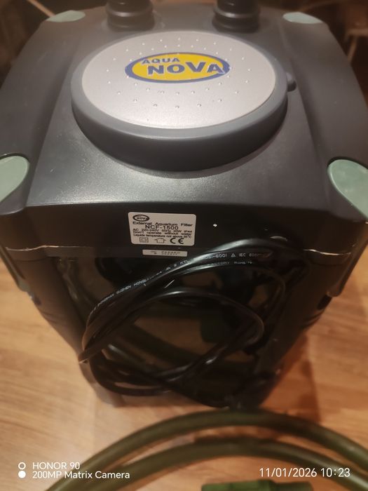 Akwarium 120x60x80+filtr AQUA NOVA NCF-1500