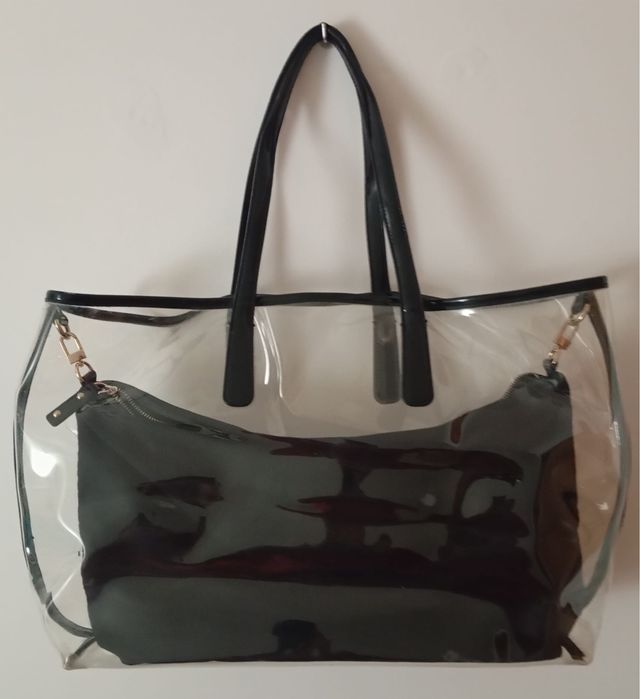 Mala DKNY / Saco Transparente c/ bolsa