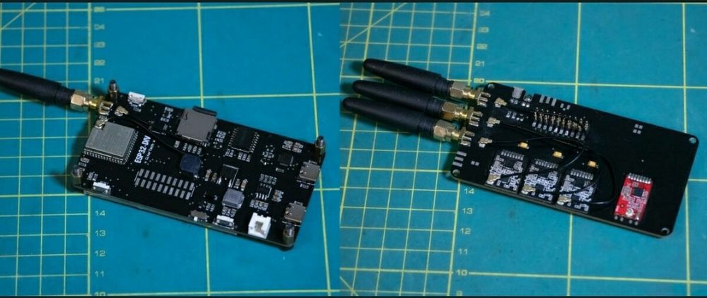 ESP32-DIV X-Revision v9/ Flippi Chopper combajn DIY