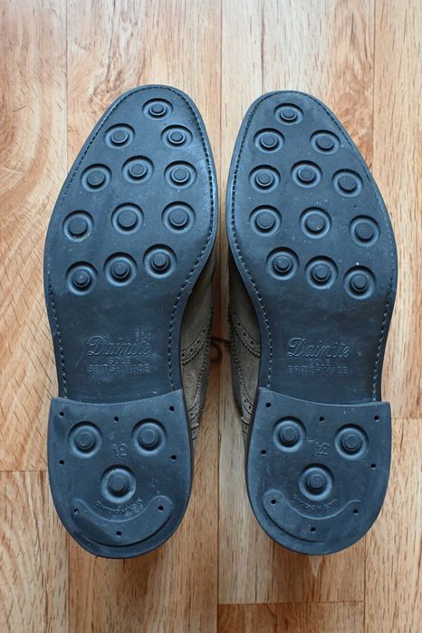 Buty męskie Berwick 1707 Derby 5544 Janus Rame Dainite Sole EU 44,5