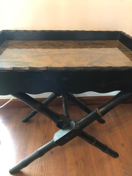 Tabuleiro móvel de decoração