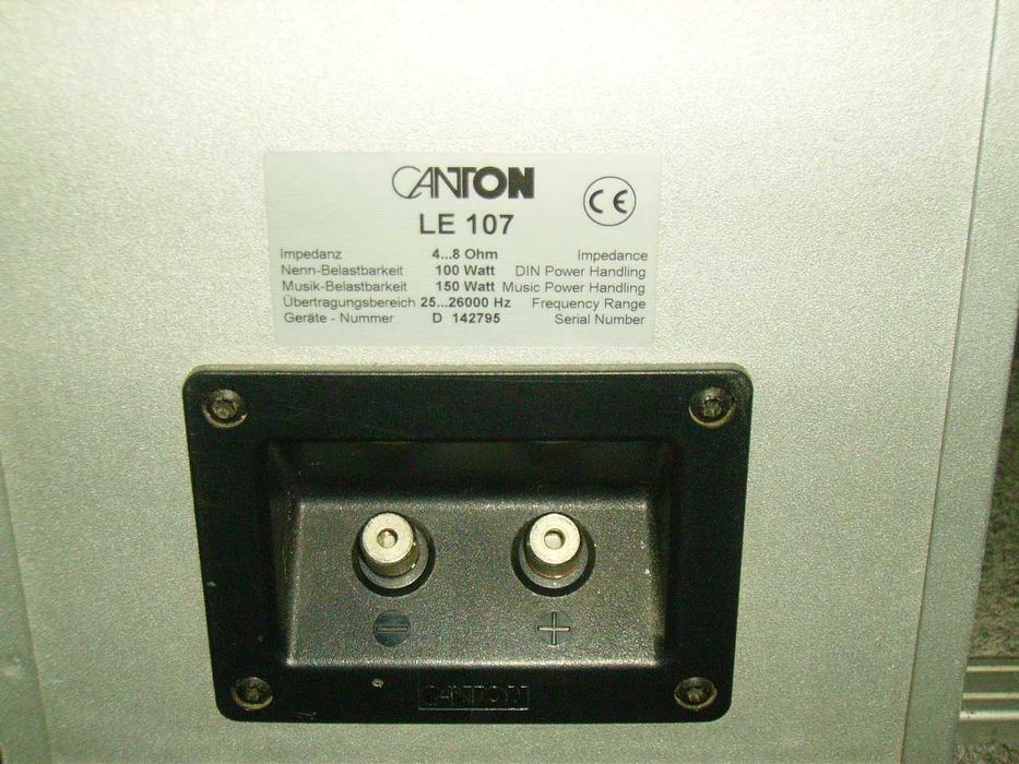 Продам акустику  CANTON LE 107.