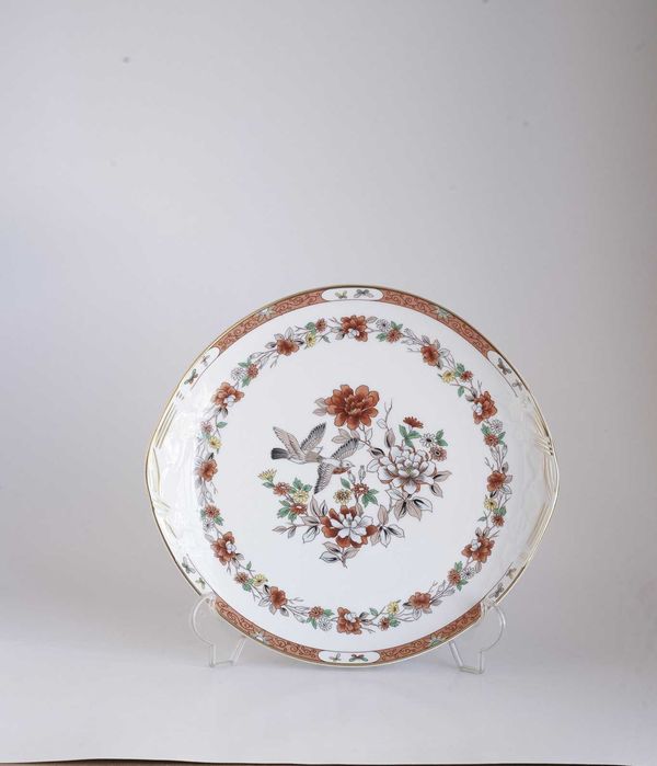 Prato e taça coleção Magnólia - Vista Alegre