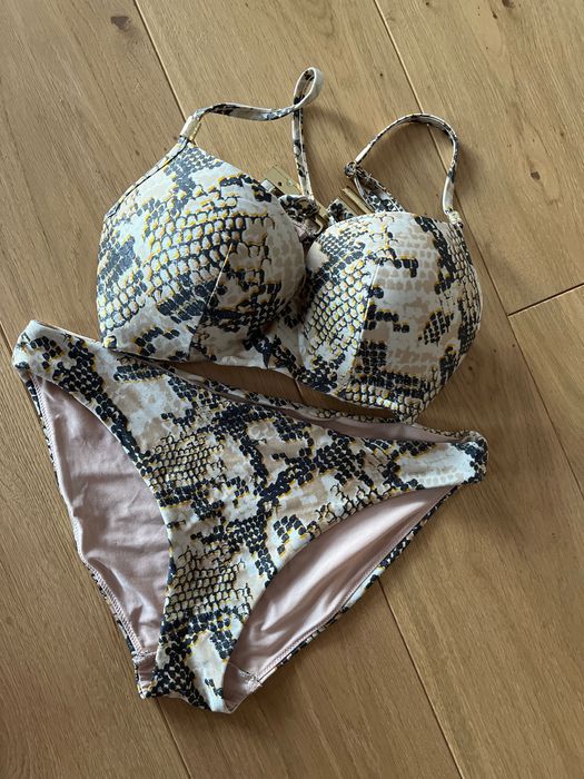 Strój kąpielowy dwuczęściowy H&M rozmiar M super push up miska B