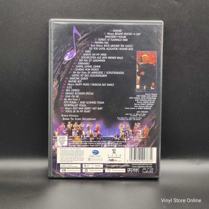 DVD Musical - James Last - A World Of Music - Ref. MCLE