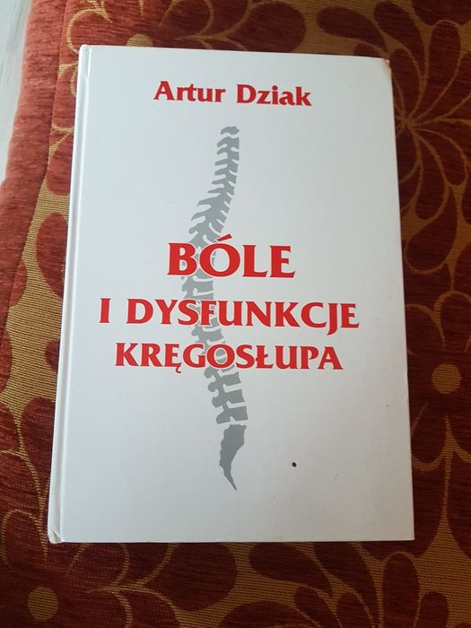 Książka bóle i dysfunkcje kręgosłupa