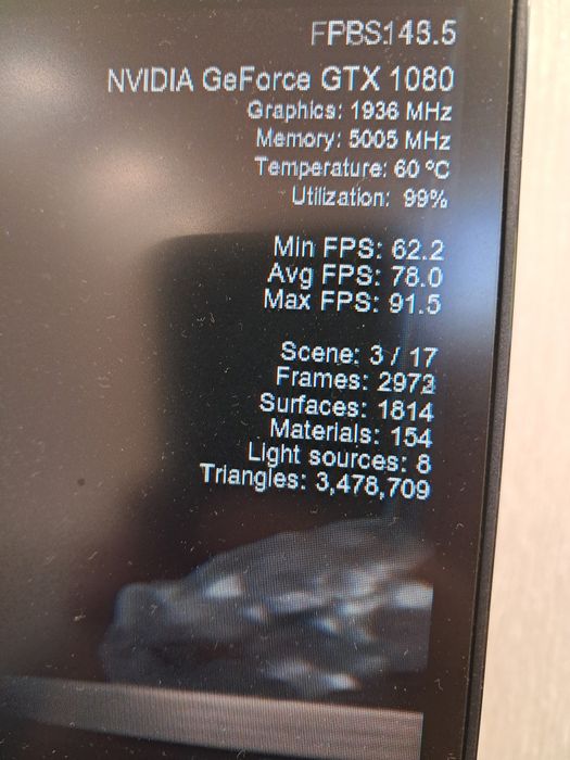 Видеокарта КАК НОВАЯ ASUS STRIX GTX 1080  8GB пломба др.