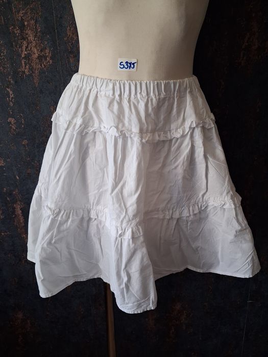 Krótka biała spodnica damska rozmiar xs