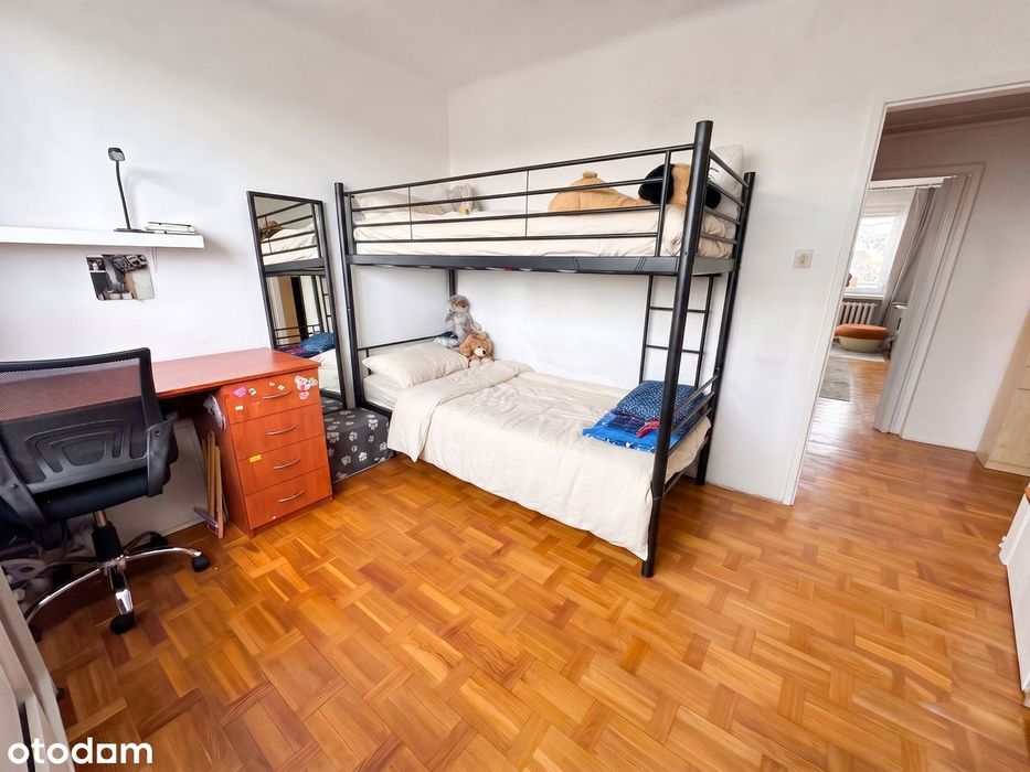 Ustawne 2 pokoje z dużym balkonem i piwnicą | 46,67 m² | ul. Solskiego