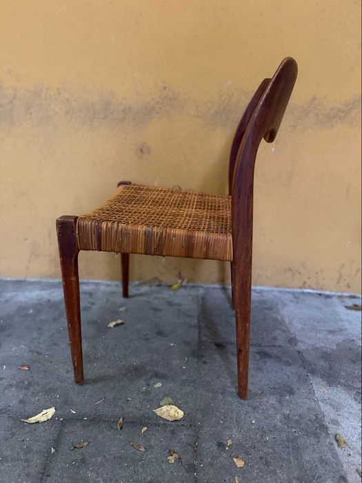 Krzesło teak DANISH DESIGN Niels O. Moller Mid Century Vintage