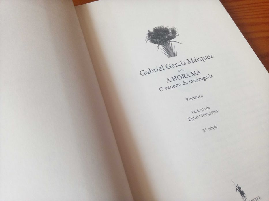 A hora má: o veneno da madrugada - Gabriel García Márquez