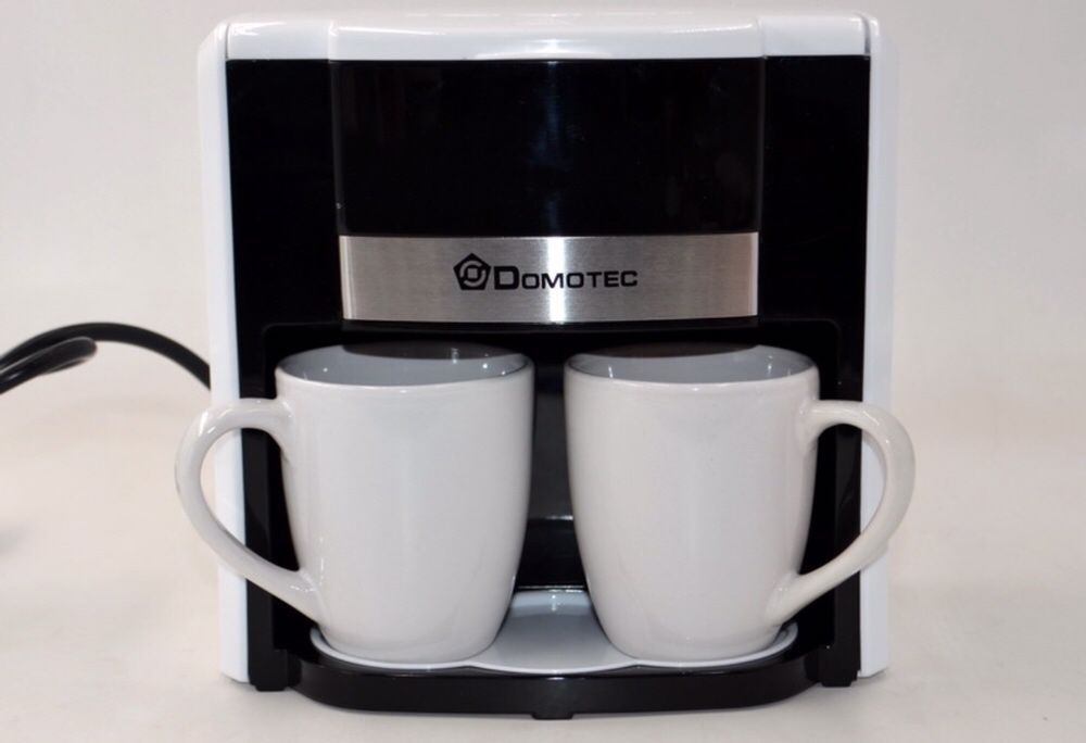 Новая кофеварка Domotec на 2 чашки / капельная кофеварка 500 вт