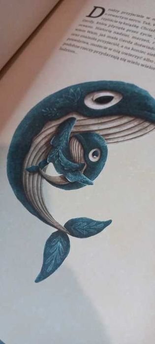 Książka dla dzieci Gerda Historia Wieloryba Peter Kavecky