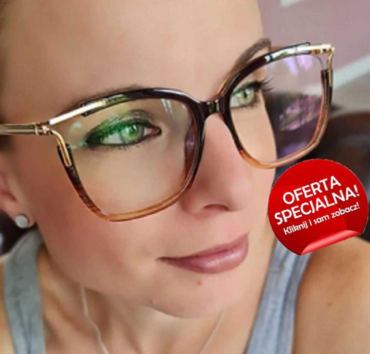 Okulary korekcyjne – minusy, nowe! Bądź doskonała ! Anti Blue Light.