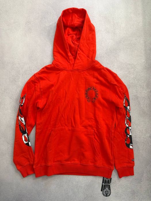 Chrome Hearts × Matty Boy Flames Hoodie S, M, L