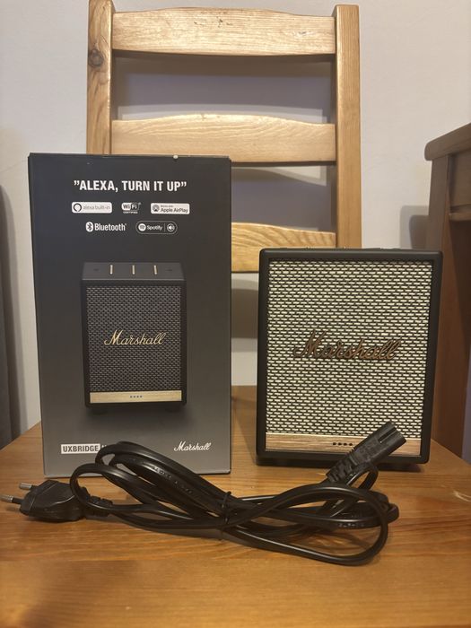 Bluetooth Głośnik Marshall Uxbridge Voice z Amazon Alexa