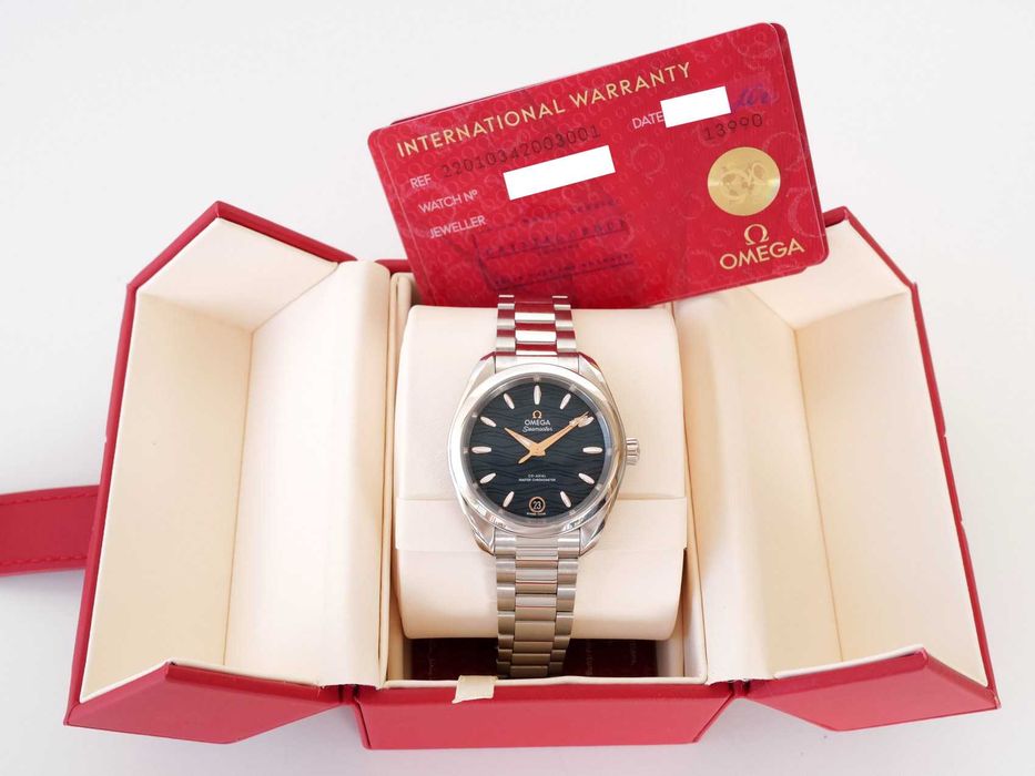 Omega Seamaster Aqua Terra 150M Blue Dial 34mm