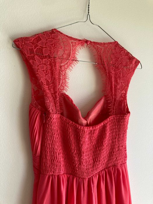 Vestido Pretty Bunnies, Coral