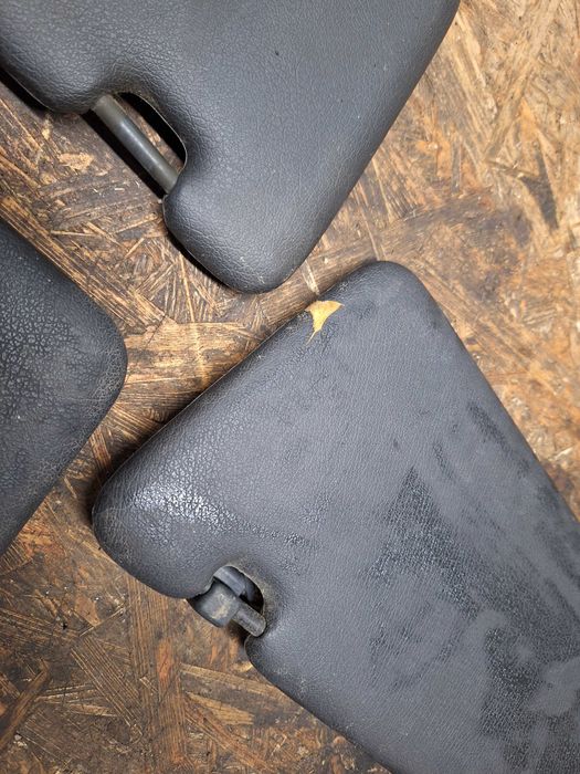 Daszki przeciwsłoneczne osłony BMW e30 czarne m-technic