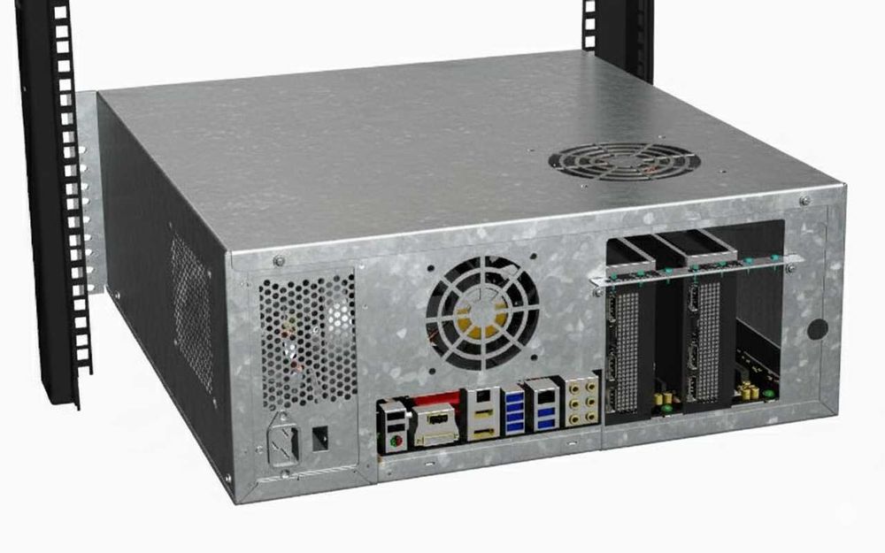 Obudowa serwerowa RACK 19" - R-CASE 6 ATX RAW (ocynk) 12xHDD , 4xSSD