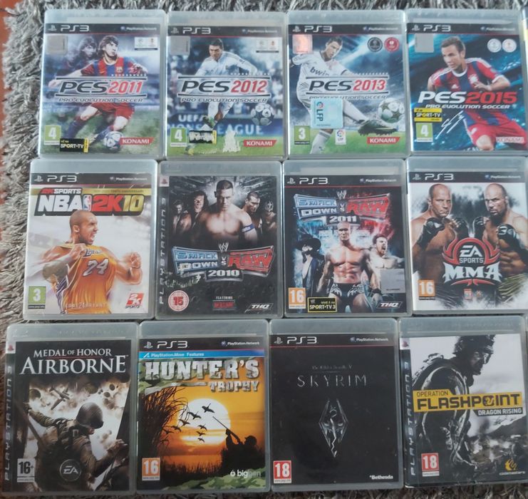 Ps2 e Ps3 vários jogos.