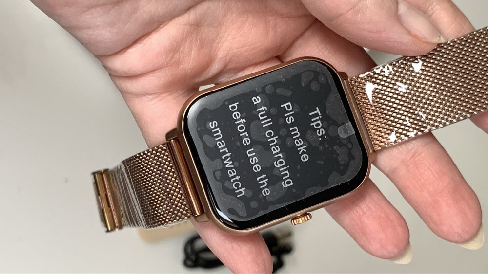 Smartwatch Rose Gold nowy
