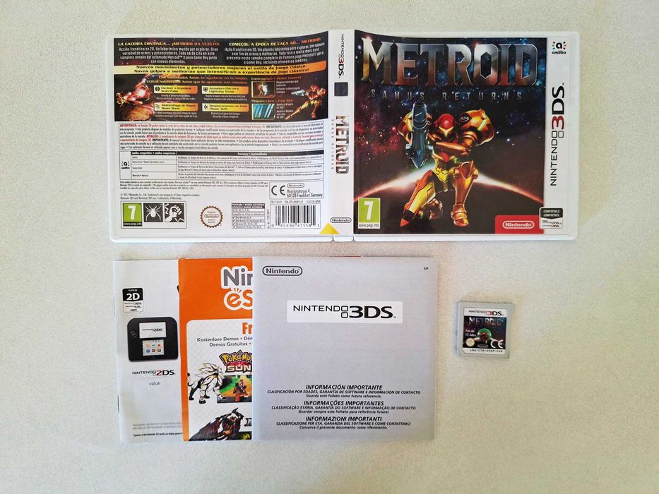 Metroid: Samus Returns Nintendo 3DS Completo *Raro*