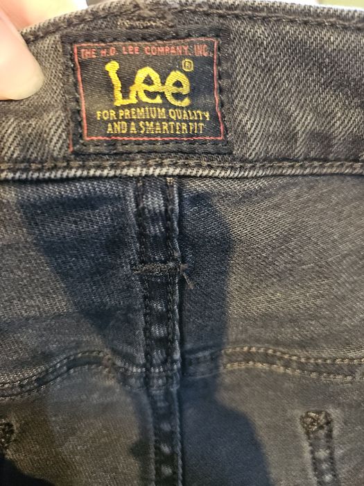 Męskie Spodnie Lee Luke W34 L32 szare